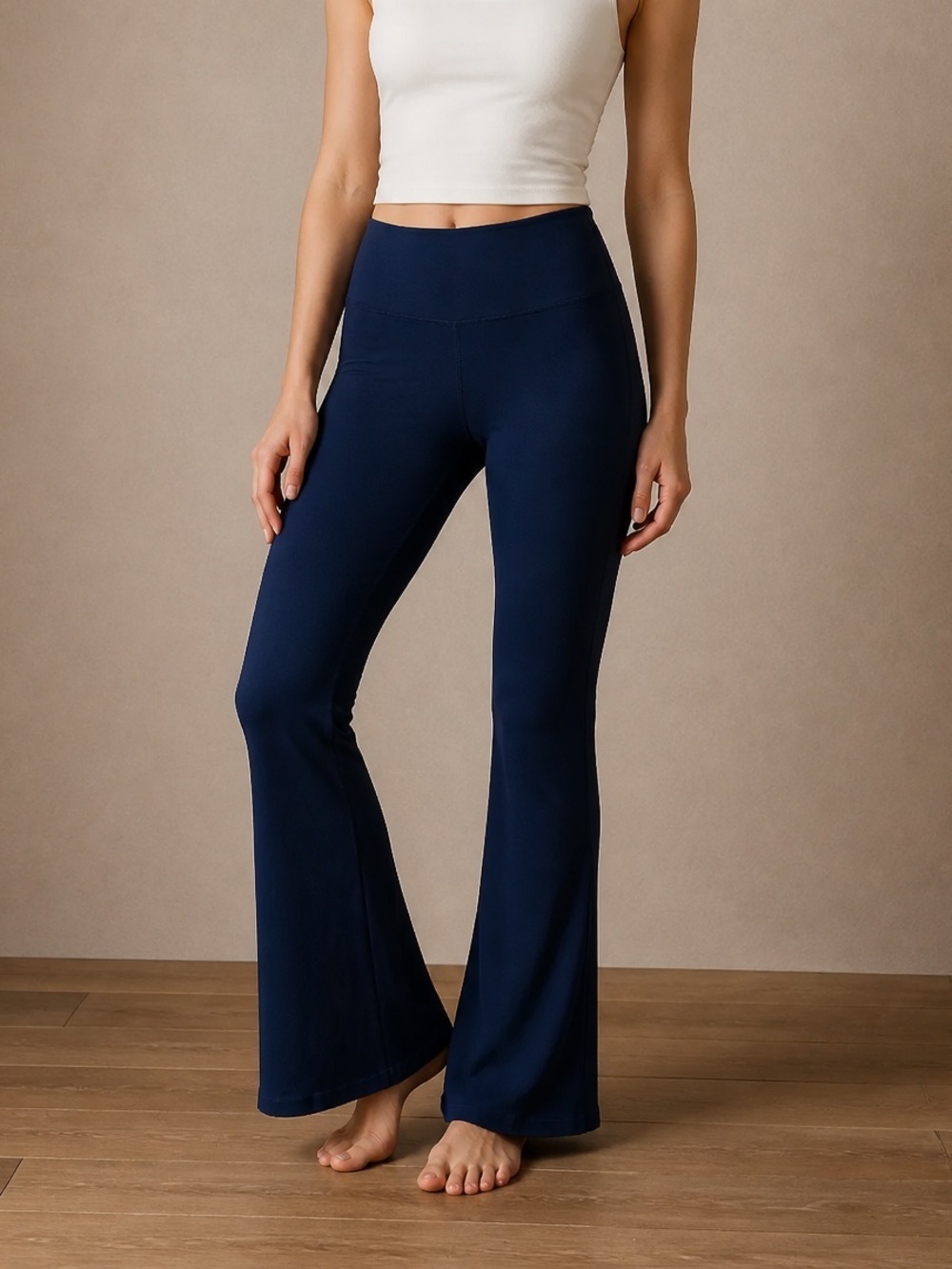 Y2K lululemon athletica Midnight Navy Flare Yoga Pants High Rise